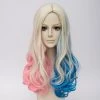 55cm Suicide Squad Harley Quinn Cosplay Wig -Game Costumes Sales COS 032 01 43
