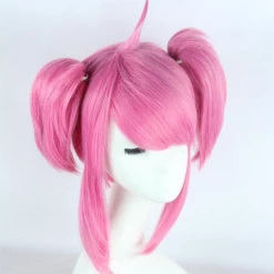 Rosy 40cm League Of Legends LOL Star Guardian Lux Cosplay Wig -Game Costumes Sales COS 032 02 7