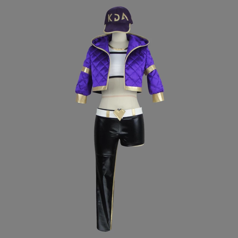 League Of Legends LOL K/DA Akali Cosplay Costume Version 2 3 League Of Legends LOL K/DA Akali Cosplay Costume Version 2