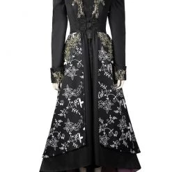 The Witcher Season 2 Yennefer Black Suit Cosplay Costume