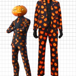 Fortnite Jack Gourdon Cosplay Costume