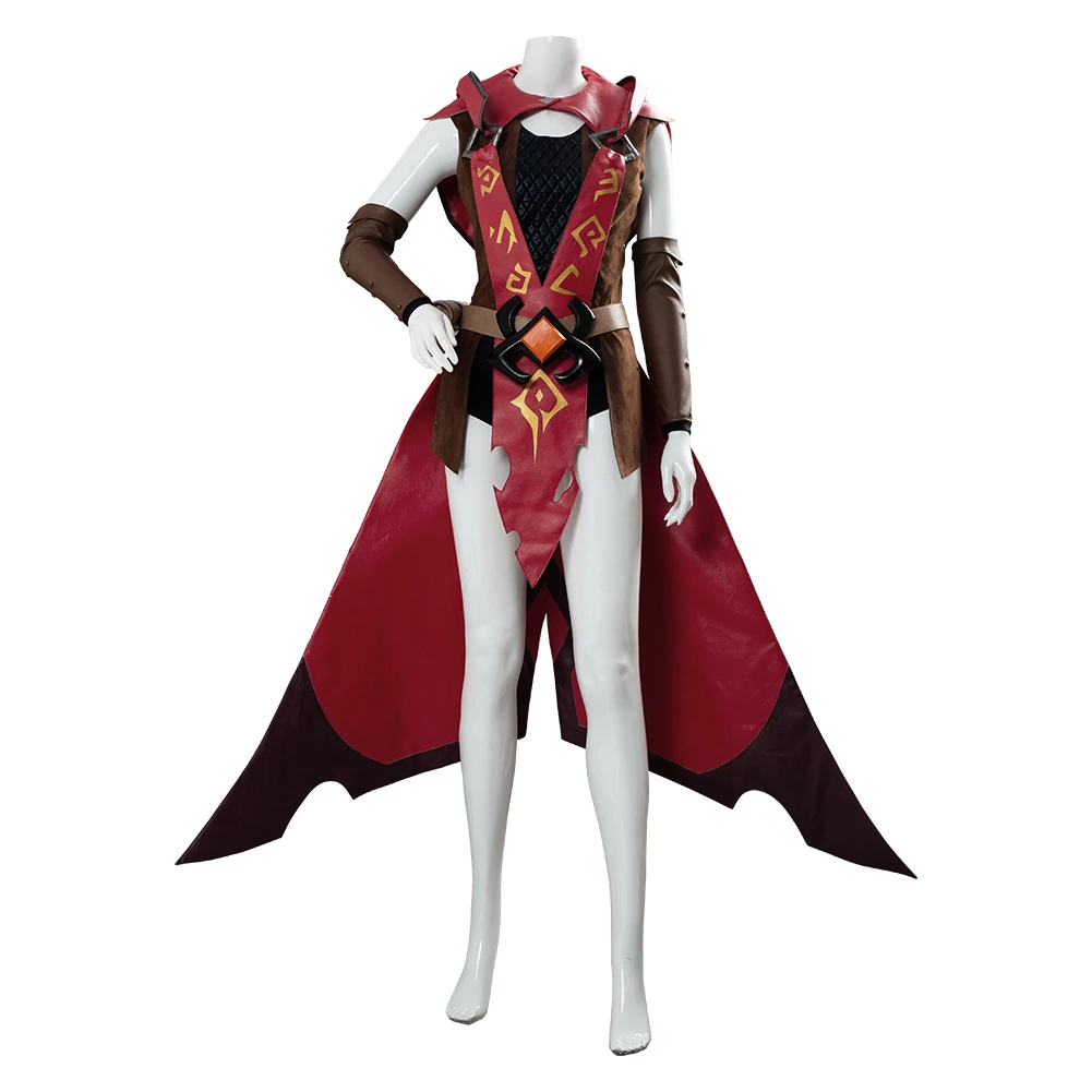 Overwatch Warlock Ashe Cosplay Costume 7 Overwatch Warlock Ashe Cosplay Costume - Image 5