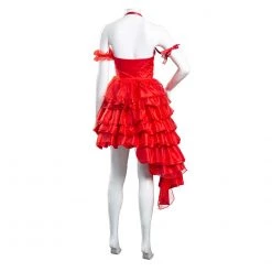 2021 TV The Suicide Squad Harley Quinn Red Dress Cosplay Costume 9 2021 TV The Suicide Squad Harley Quinn Red Dress Cosplay Costume -Game Costumes Sales COS 034 03 99