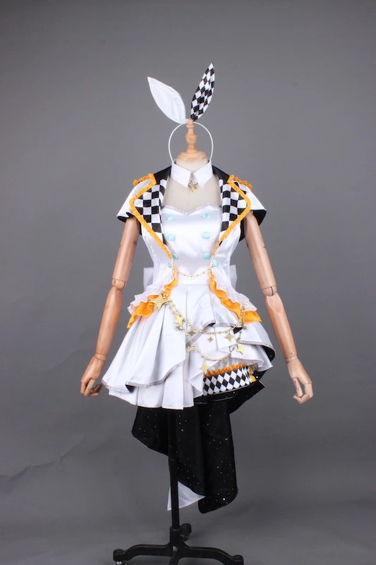 Project Sekai: Colorful Stage Feat. Hatsune Miku More More Jump! Kagamine Rin Cosplay Costume 3 Project Sekai: Colorful Stage Feat. Hatsune Miku More More Jump! Kagamine Rin Cosplay Costume