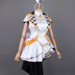 Project Sekai: Colorful Stage Feat. Hatsune Miku More More Jump! Kagamine Rin Cosplay Costume 11 Project Sekai: Colorful Stage Feat. Hatsune Miku More More Jump! Kagamine Rin Cosplay Costume -Game Costumes Sales COS 036 02 160