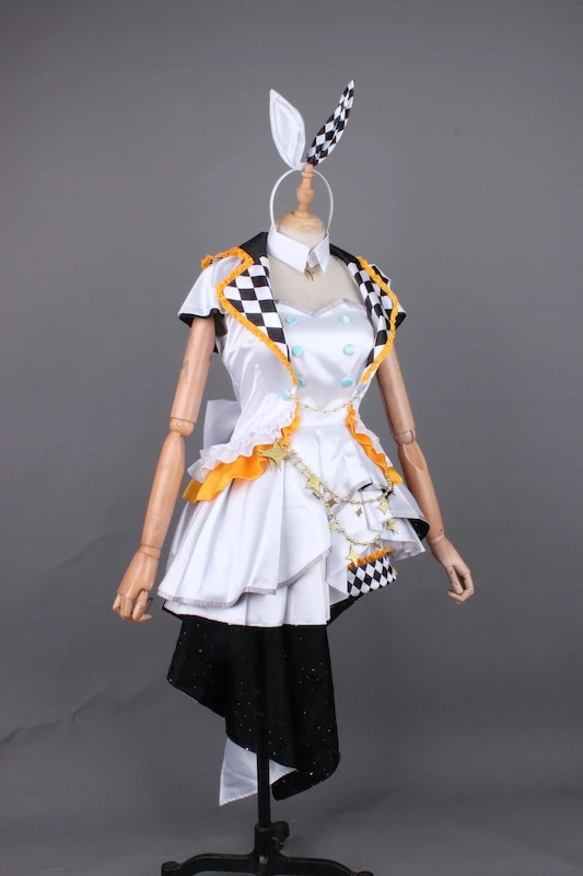 Project Sekai: Colorful Stage Feat. Hatsune Miku More More Jump! Kagamine Rin Cosplay Costume 5 Project Sekai: Colorful Stage Feat. Hatsune Miku More More Jump! Kagamine Rin Cosplay Costume - Image 3