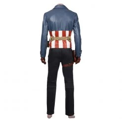 Marvel's Avengers Steve Rogers Captain America Cosplay Costume 11 Marvel's Avengers Steve Rogers Captain America Cosplay Costume -Game Costumes Sales COS 038 03 95