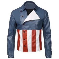 Marvel's Avengers Steve Rogers Captain America Coat Cosplay Costume -Game Costumes Sales COS 039 01 159 1