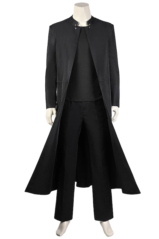 2021 Movie The Matrix Resurrections Neo Cosplay Costume 4 2021 Movie The Matrix Resurrections Neo Cosplay Costume - Image 2