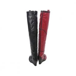 Batman: Arkham City Harley Quinn Cosplay Boots -Game Costumes Sales COS 039 03 30