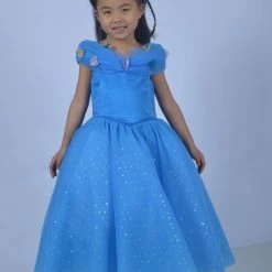 Cinderella Princess Children Cosplay Dress 2015 Edition -Game Costumes Sales COS 03 03 6