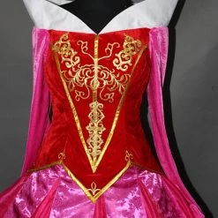 Deluxe Sleeping Beauty Aurora Princess Dress Cosplay Costume -Game Costumes Sales COS 03 04 4
