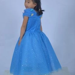 Cinderella Princess Children Cosplay Dress 2015 Edition -Game Costumes Sales COS 03 04 6