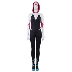 Spider-Man: Into The Spider-Verse Gwen Stacy / Spider-Gwen Cosplay Costume Version 2