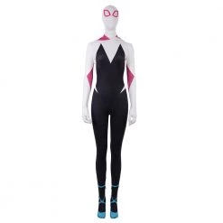 Spider-Man: Into The Spider-Verse Gwen Stacy / Spider-Gwen Cosplay Costume Version 2 17 Spider-Man: Into The Spider-Verse Gwen Stacy / Spider-Gwen Cosplay Costume Version 2 -Game Costumes Sales COS 040 07 3