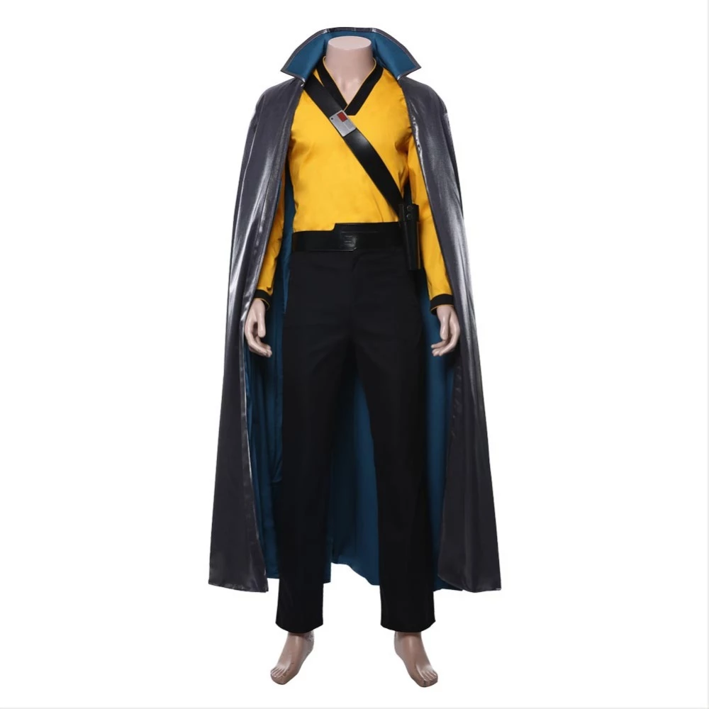 Star Wars: The Rise Of Skywalker Lando Calrissian Cosplay Costume 3 Star Wars: The Rise Of Skywalker Lando Calrissian Cosplay Costume