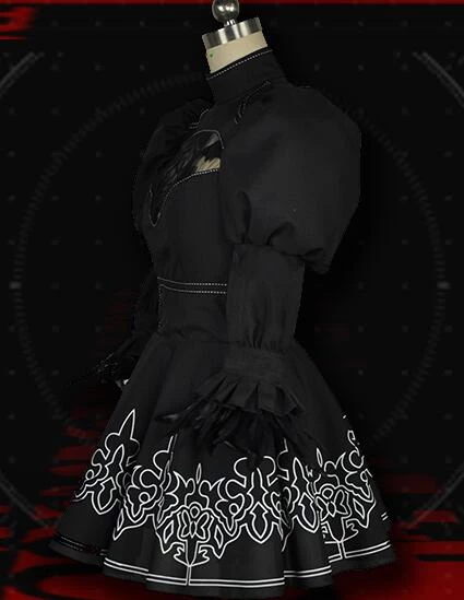 Nier: Automata 2B Cosplay Costume 4 Nier: Automata 2B Cosplay Costume - Image 2