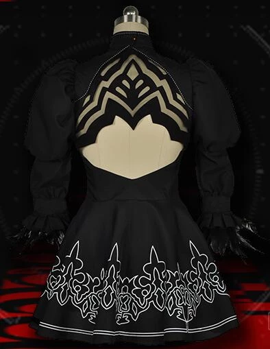 Nier: Automata 2B Cosplay Costume 5 Nier: Automata 2B Cosplay Costume - Image 3