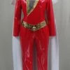 Captain Marvel Shazam Jumpsuit Cosplay Costume
