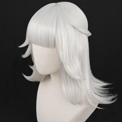 Silver 40cm League Of Legends LOL Empress Of The Elements Qiyana Cosplay Wig -Game Costumes Sales COS 042 02 72