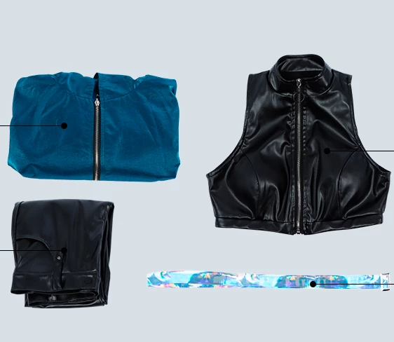 League Of Legends LOL K/DA Kaisa Cosplay Costume 5 League Of Legends LOL K/DA Kaisa Cosplay Costume - Image 3