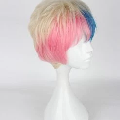 30cm Suicide Squad Harley Quinn Male Version Straight Cosplay Wig -Game Costumes Sales COS 043 03 12