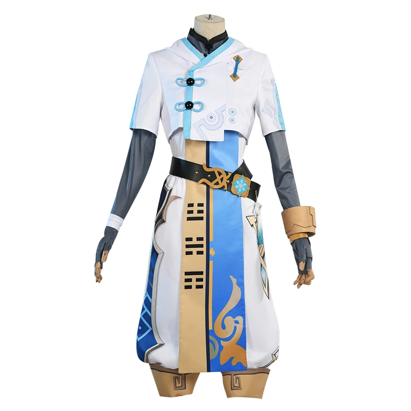 Genshin Impact Chongyun Cosplay Costume 4 Genshin Impact Chongyun Cosplay Costume - Image 2