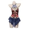 Wonder Woman Swimsuit Cosplay Costume -Game Costumes Sales COS 044 01 197