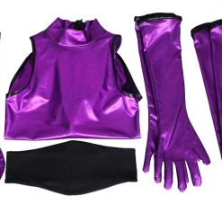 Mortal Kombat 2 Mileena Purple Suit Cosplay Costume -Game Costumes Sales COS 045 03 42
