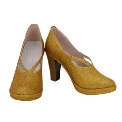 League Of Legends LOL The Night Hunter Shauna Vayne Gold Cosplay Shoes -Game Costumes Sales COS 046 01 72 1