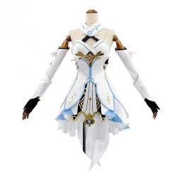 Genshin Impact Traveler Lumine Cosplay Costume