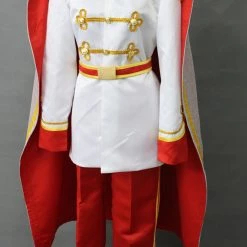 Cinderella Prince Charming Cosplay Costume - White Edition