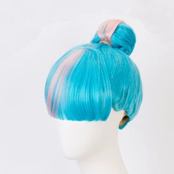 30cm League Of Legends LOL Empress Of The Elements True Damage Qiyana Cosplay Wig -Game Costumes Sales COS 050 02 45