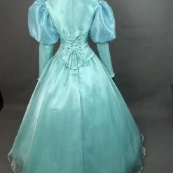 Disney The Little Mermaid Princess Ariel Green Suit Cosplay Costume -Game Costumes Sales COS 051 03 47