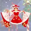 Honor Of Kings Diao Chan Christmas Cosplay Costume -Game Costumes Sales COS 052 01 122