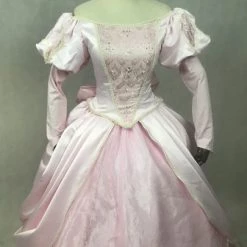 Disney The Little Mermaid Princess Ariel Pink Dress Cosplay Costume -Game Costumes Sales COS 052 02 73