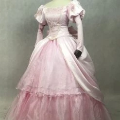 Disney The Little Mermaid Princess Ariel Pink Dress Cosplay Costume -Game Costumes Sales COS 052 05 3