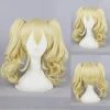 Gold 45cm Batman Harley Quinn Cosplay Wig -Game Costumes Sales COS 055 01 6