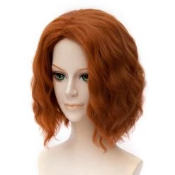 Orange 30cm The Avengers: Age Of Ultron Black Widow Natasha Romanoff Cosplay Wig -Game Costumes Sales COS 056 02 3