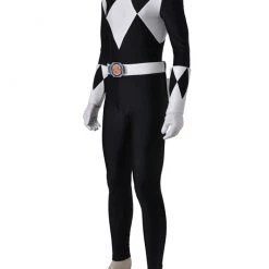 Power Rangers Zack/Black Ranger Cosplay Costume -Game Costumes Sales COS 056 04 2