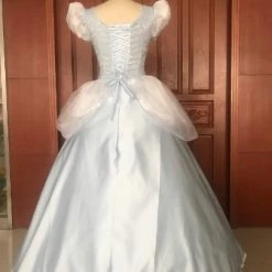Disney Cinderella Princess Dress Cosplay Costume 13 Disney Cinderella Princess Dress Cosplay Costume -Game Costumes Sales COS 056 05 3