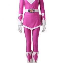 Power Rangers Kimberly Hart/Pink Ranger Cosplay Costume -Game Costumes Sales COS 057 06 1