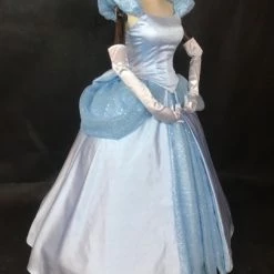 Disney Cinderella Princess Dress Bandage Cosplay Costume 9 Disney Cinderella Princess Dress Bandage Cosplay Costume -Game Costumes Sales COS 058 02 60