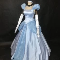 Disney Cinderella Princess Dress Bandage Cosplay Costume 10 Disney Cinderella Princess Dress Bandage Cosplay Costume -Game Costumes Sales COS 058 03 38