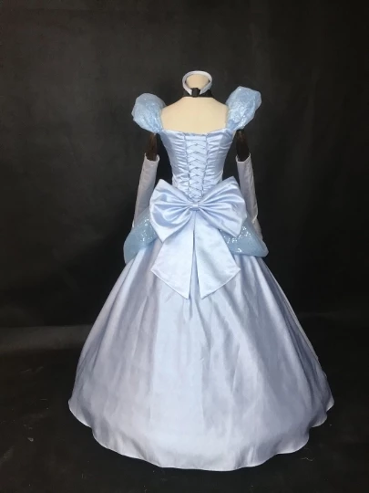 Disney Cinderella Princess Dress Bandage Cosplay Costume 7 Disney Cinderella Princess Dress Bandage Cosplay Costume - Image 5