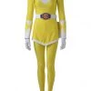 Power Rangers Trini/Yellow Ranger Cosplay Costume -Game Costumes Sales COS 059 01 8