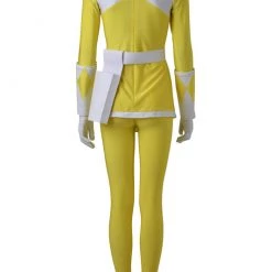 Power Rangers Trini/Yellow Ranger Cosplay Costume -Game Costumes Sales COS 059 04 1