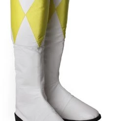 Power Rangers Trini/Yellow Ranger Cosplay Costume -Game Costumes Sales COS 059 09
