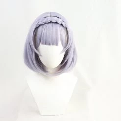 Purple 30cm Genshin Impact Noelle Cosplay Wig -Game Costumes Sales COS 061 01 65 1