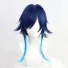 Blue 45cm Genshin Impact Venti Cosplay Wig -Game Costumes Sales COS 066 01 56